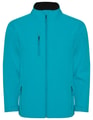 Kinder Softshell Jas Nebraska Roly SS6436 Aquamarine